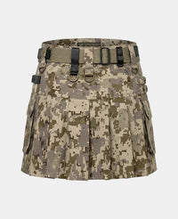 Women Camo Tactical Utility Kilt Back