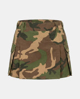 Women Multicam Camo Utility Kilt Front