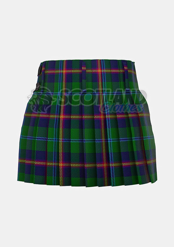 Young Tartan Kilt Back