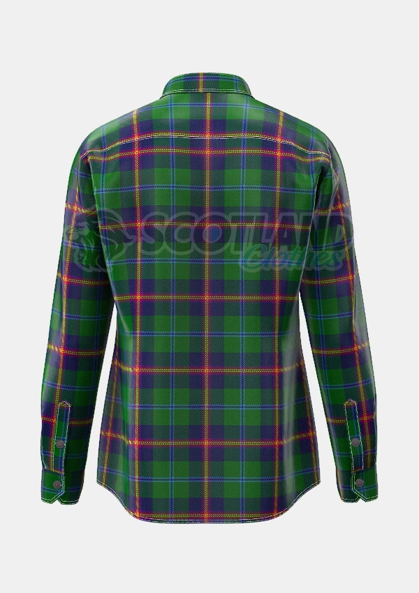 Young Tartan Shirt Back