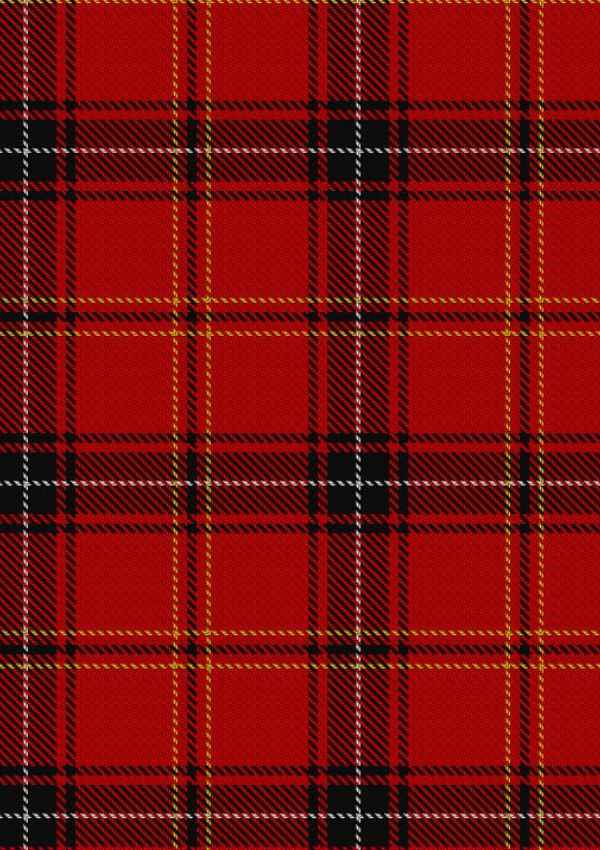  Aberdeen Football Club Tartan Fabric