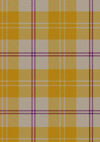  Ailsa Gold Tartan Fabric