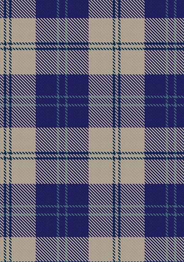  Ailsa Royal Blue Tartan Fabric