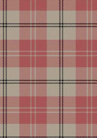  Alisa Pink Tartan Fabric