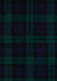 Black Watch Tartan Fabric