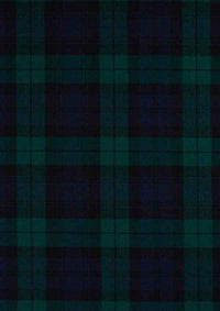 Black Watch Tartan Fabric