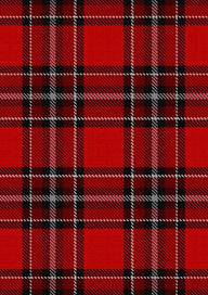  Bradley University Tartan Fabric