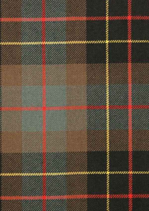 Brodie Hunting Weathered Tartan Fabric