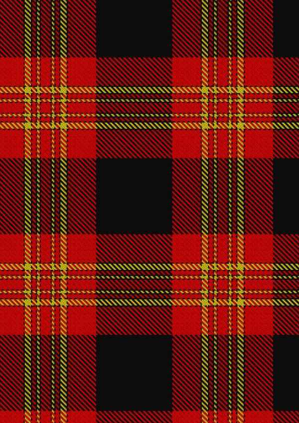 Burke Kevin Tartan Fabric