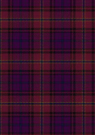 Bute Heather Autumn Tartan Fabric