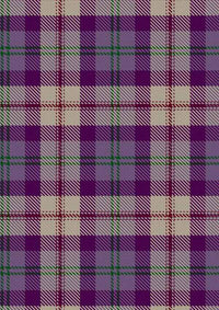  Gigha Lilac Tartan Fabric