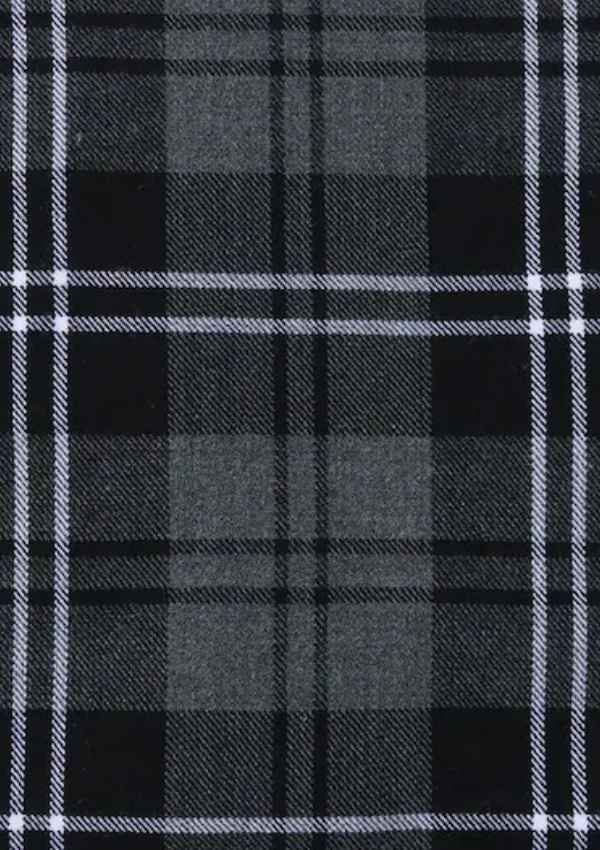  Hamilton Grey Tartan Fabric