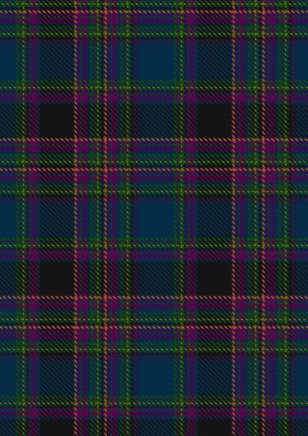 Highland Mist Tartan Fabric