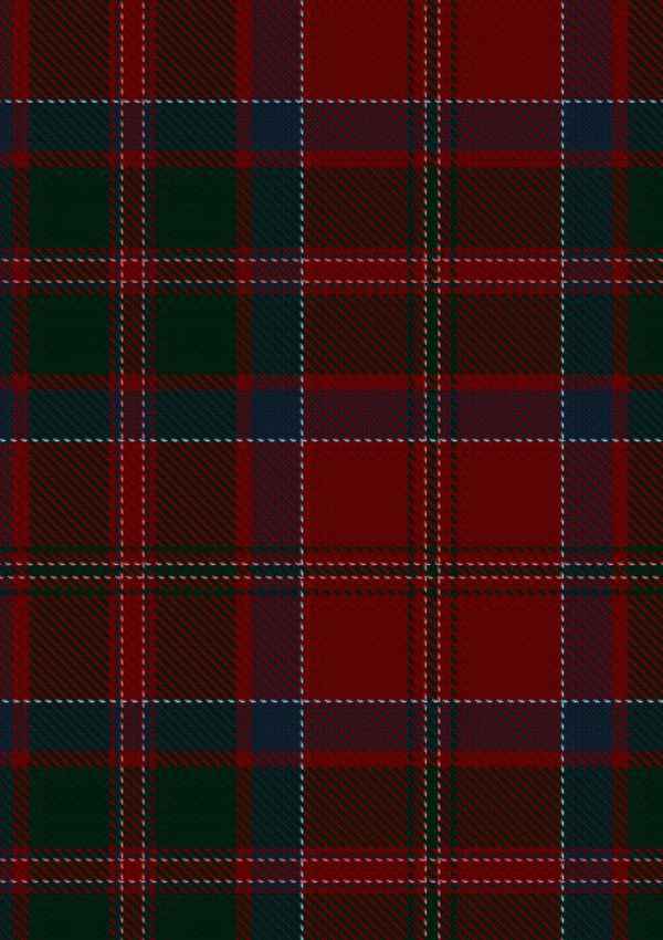  MacDonald Of Glencoe Tartan Fabric