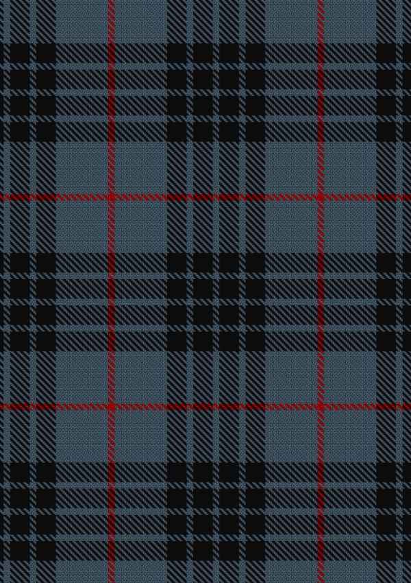  Mackay Blue Tartan Fabric