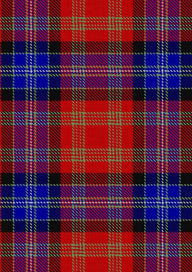 Moir Tartan Fabric