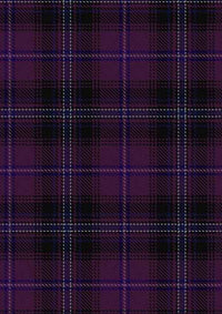 Purple Tartan Fabric