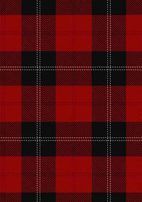  Ramsay Red Tartan Fabric