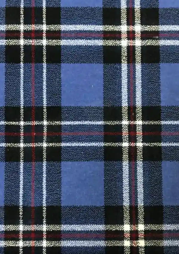 Rangers Tartan Fabric