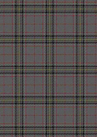 Stewart Grey tartan Fabric