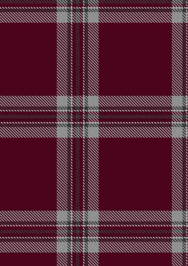 Tynecastle Park Tartan Fabric