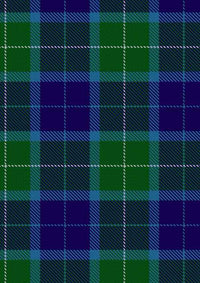  Wallace Blue Tartan Fabric